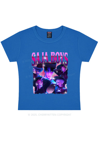 Kpop Boy Group Y2K Baby Tee Cherrykitten