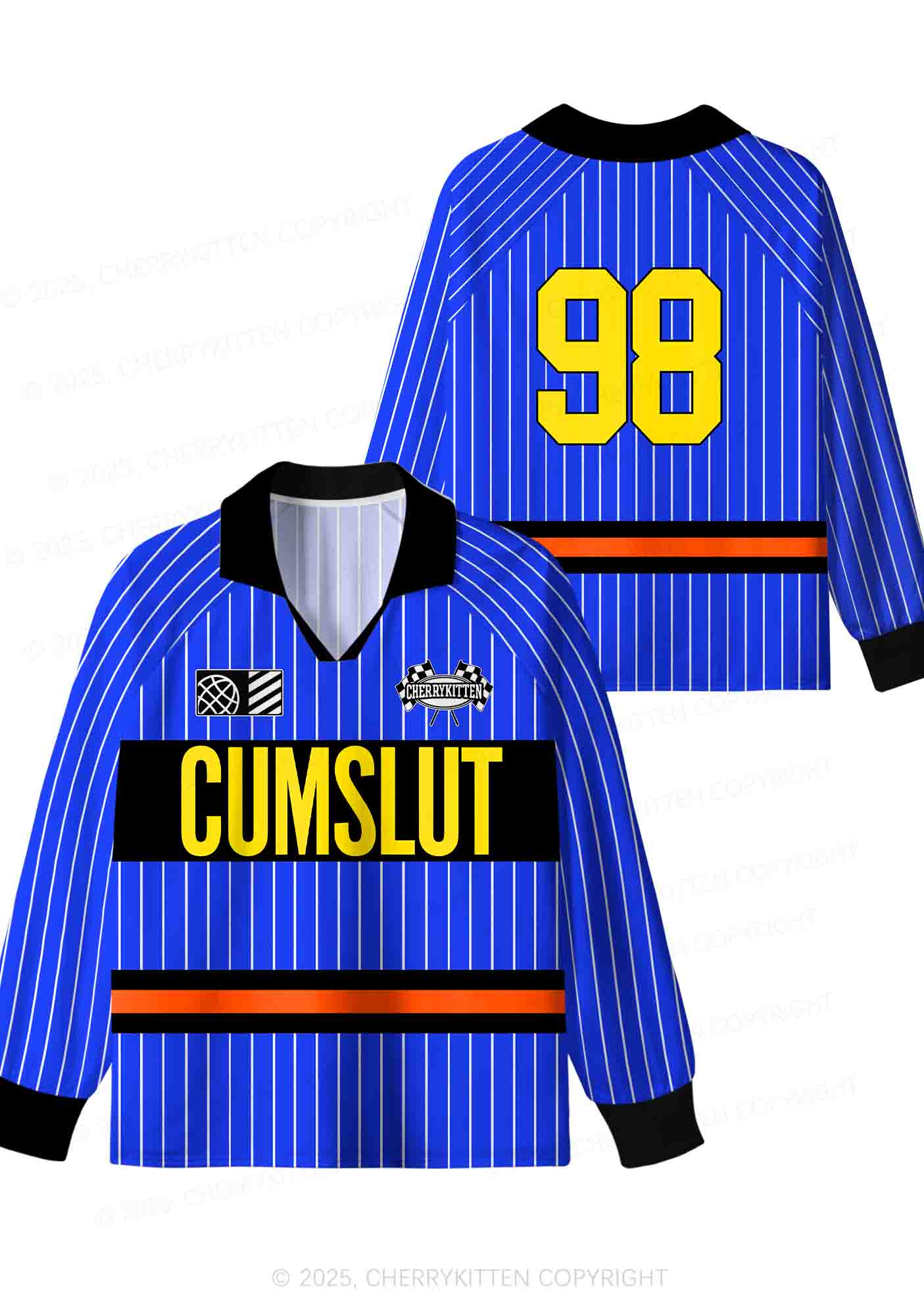 Custom Cxmslxt Y2K Sport Long Sleeve Jersey Shirts Cherrykitten