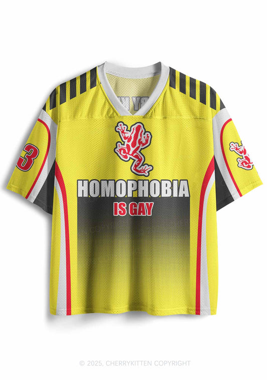 Custom Homophobia Gay Frog Pride Y2K Sport Jersey Shirts Cherrykitten