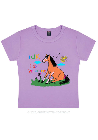I Do kxxamine Y2K Baby Tee Cherrykitten
