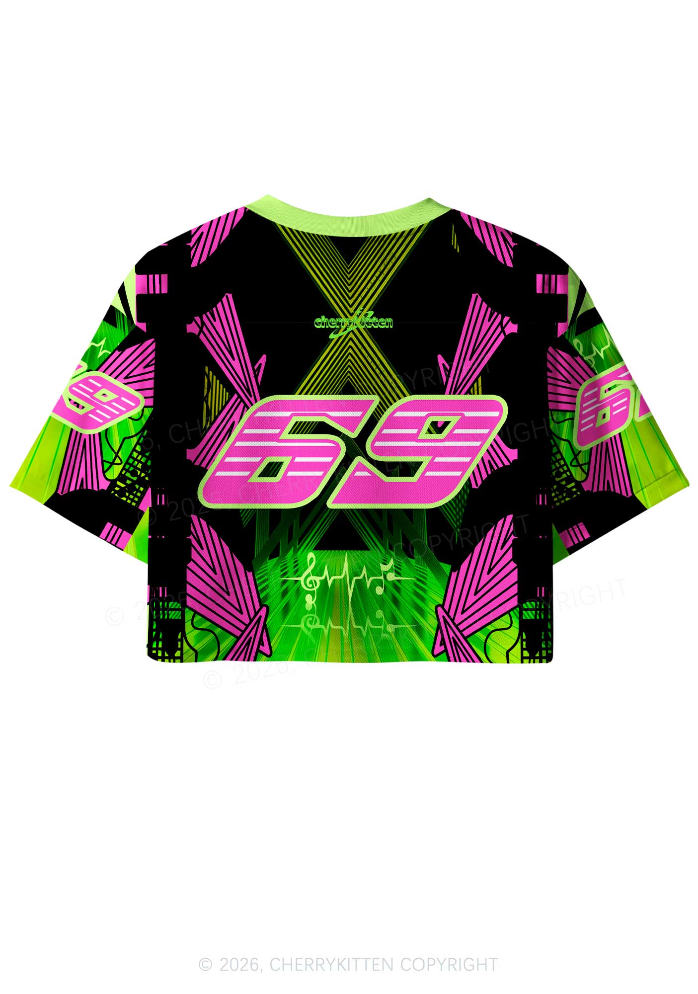 Bass Slxt Y2K Crop Sport Jersey Shirts Cherrykitten