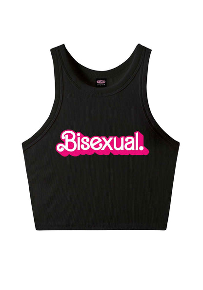 Pink Bisexual Pride Y2K Crop Tank Top Cherrykitten