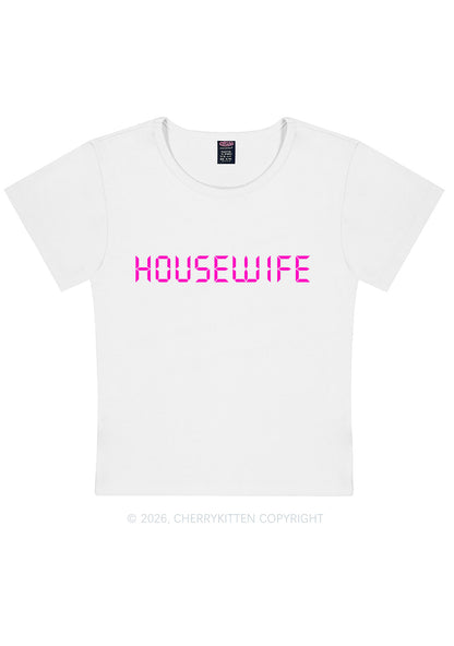 Housewife Y2K Baby Tee Cherrykitten