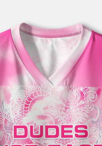 Dudes Just Taste Better Pride Y2K Crop Sport Jersey Shirts Cherrykitten