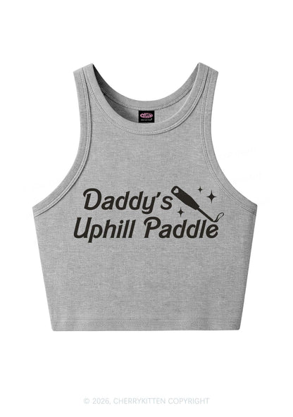 Daddys Uphill Paddle Y2K Crop Tank Top Cherrykitten