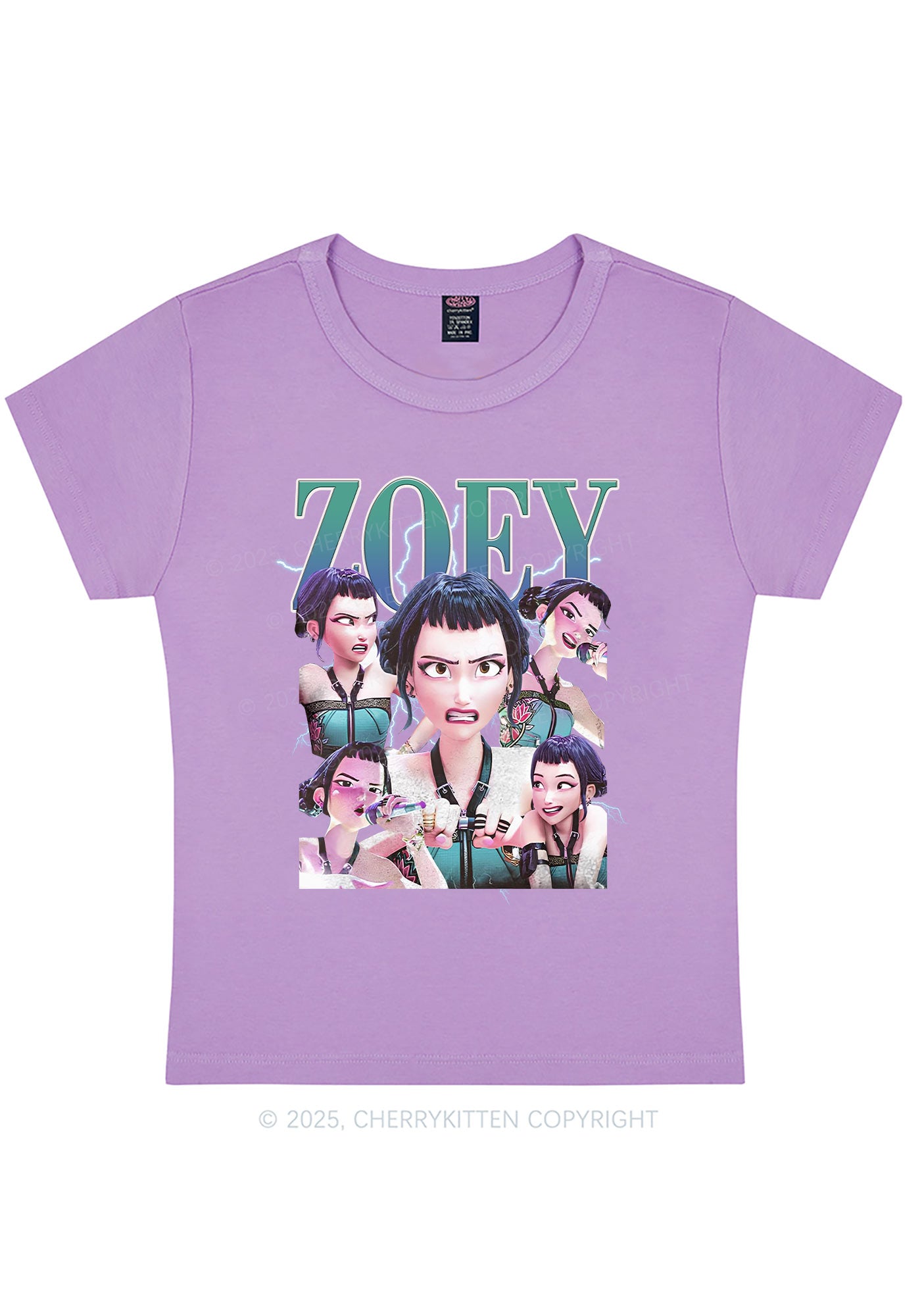 Kpop Girl Y2K Baby Tee Cherrykitten