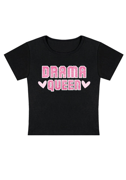 Drama Queen Y2K Baby Tee