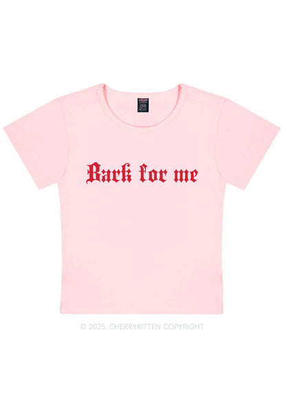 Bark For Me Y2K Baby Tee Cherrykitten