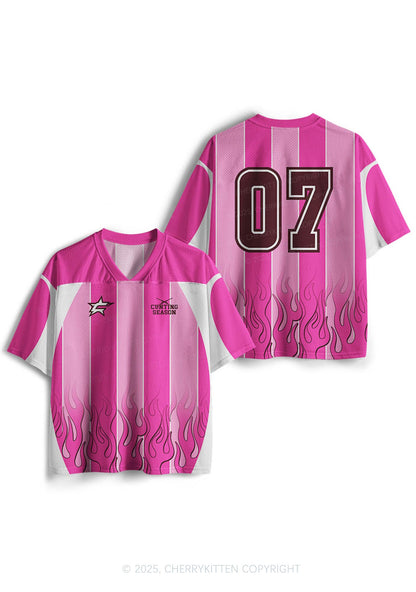 Custom Cxxting Season Y2K Mesh Jersey Shirts Cherrykitten