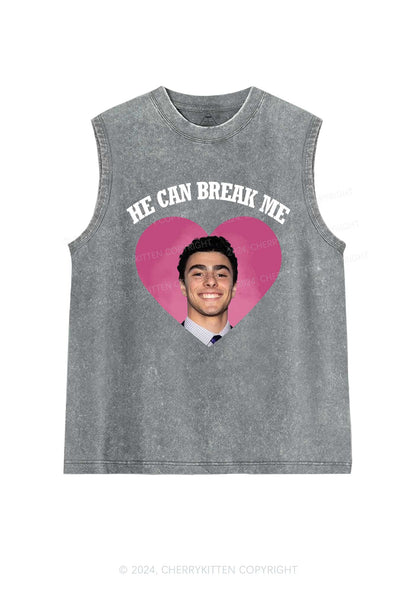 Break Me Luigi Y2K Washed Tank Cherrykitten