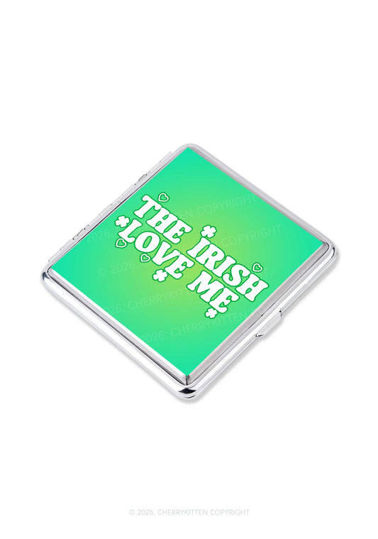 The Irish Love Me St Patricks Y2K Cigarette Case Cherrykitten