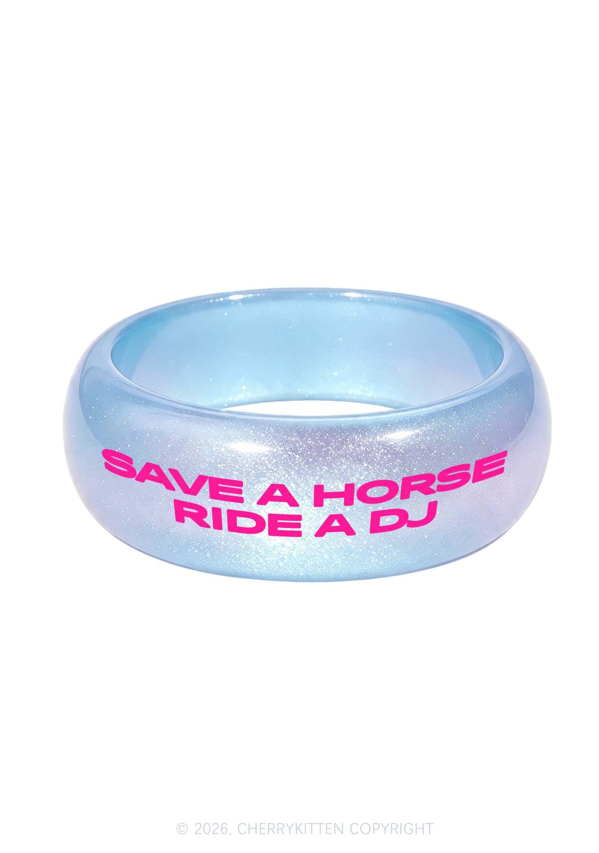 Ride A Dj Y2K Cuff Bangle Cherrykitten