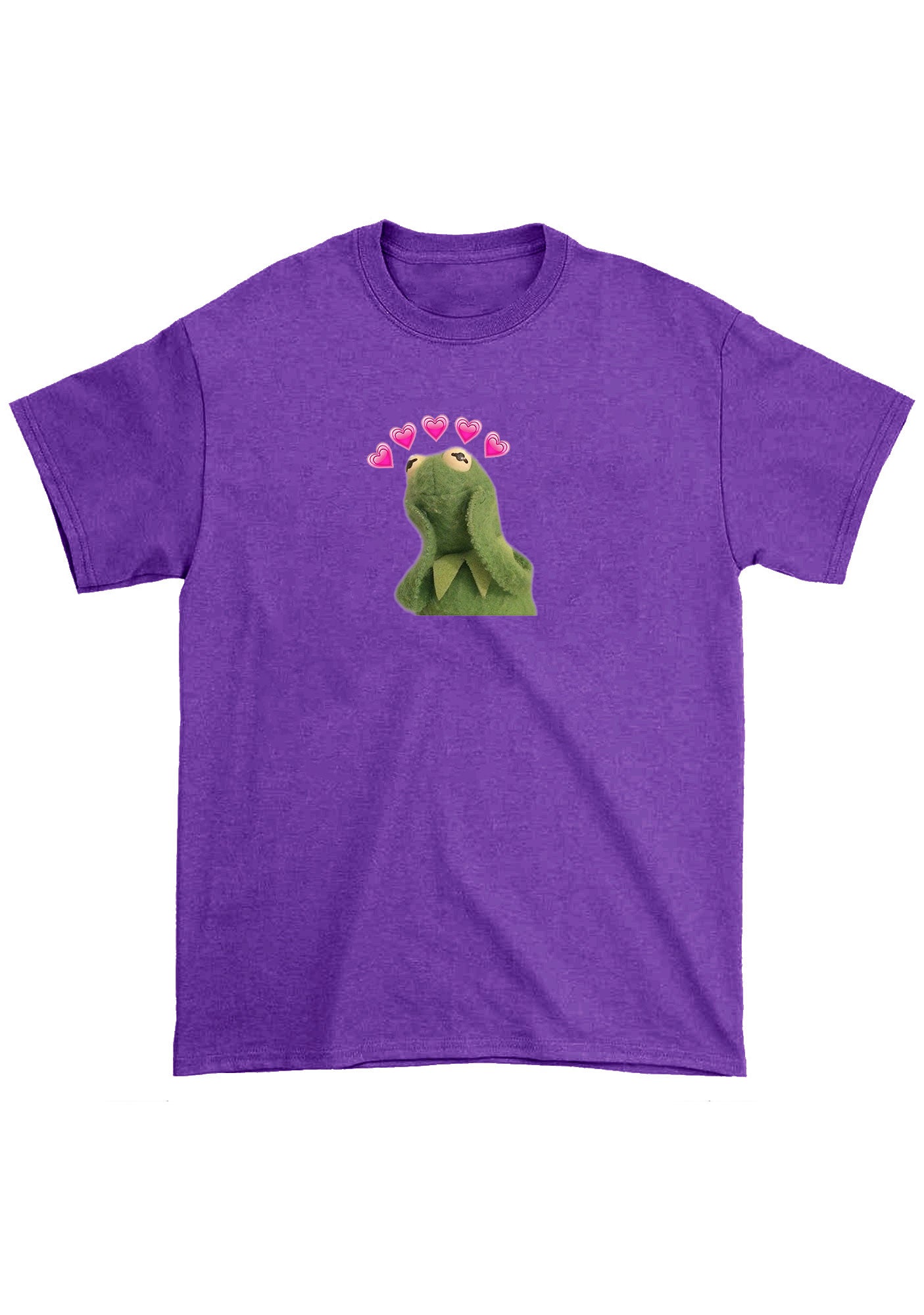 Pink Hearts Frog Chunky Shirt