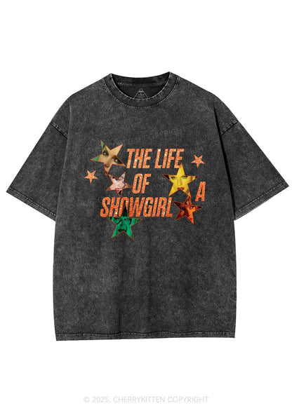 Star TS Photo Y2K Shirts Washed Tee Cherrykitten