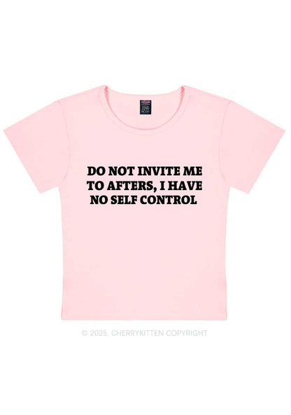 No Self Control Y2K Baby Tee Cherrykitten