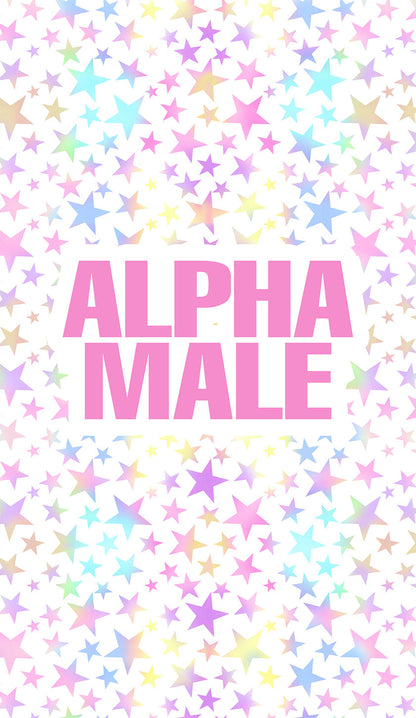 Pastel Star Alpha Male Pride Y2K Phone Case Cherrykitten