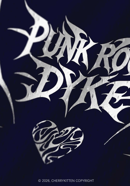 Punk Rock Dyke Pride Y2K Sport Jersey Tank Cherrykitten