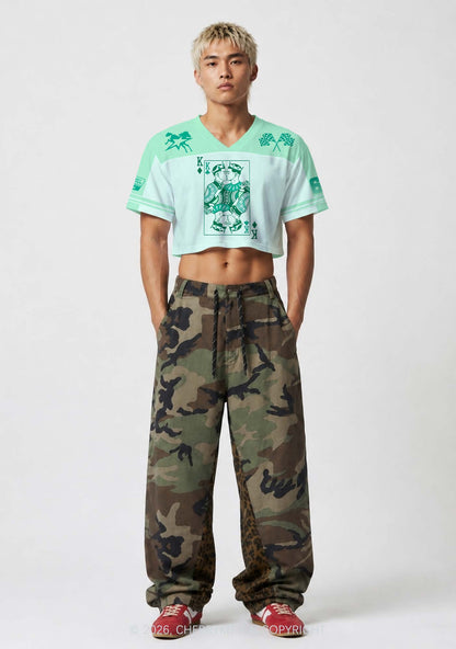 Gay King Pride Y2K Crop Sport Jersey Shirts Cherrykitten