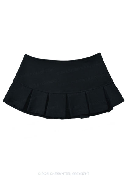 Y2K Low Waist Mini Skirt Cherrykitten