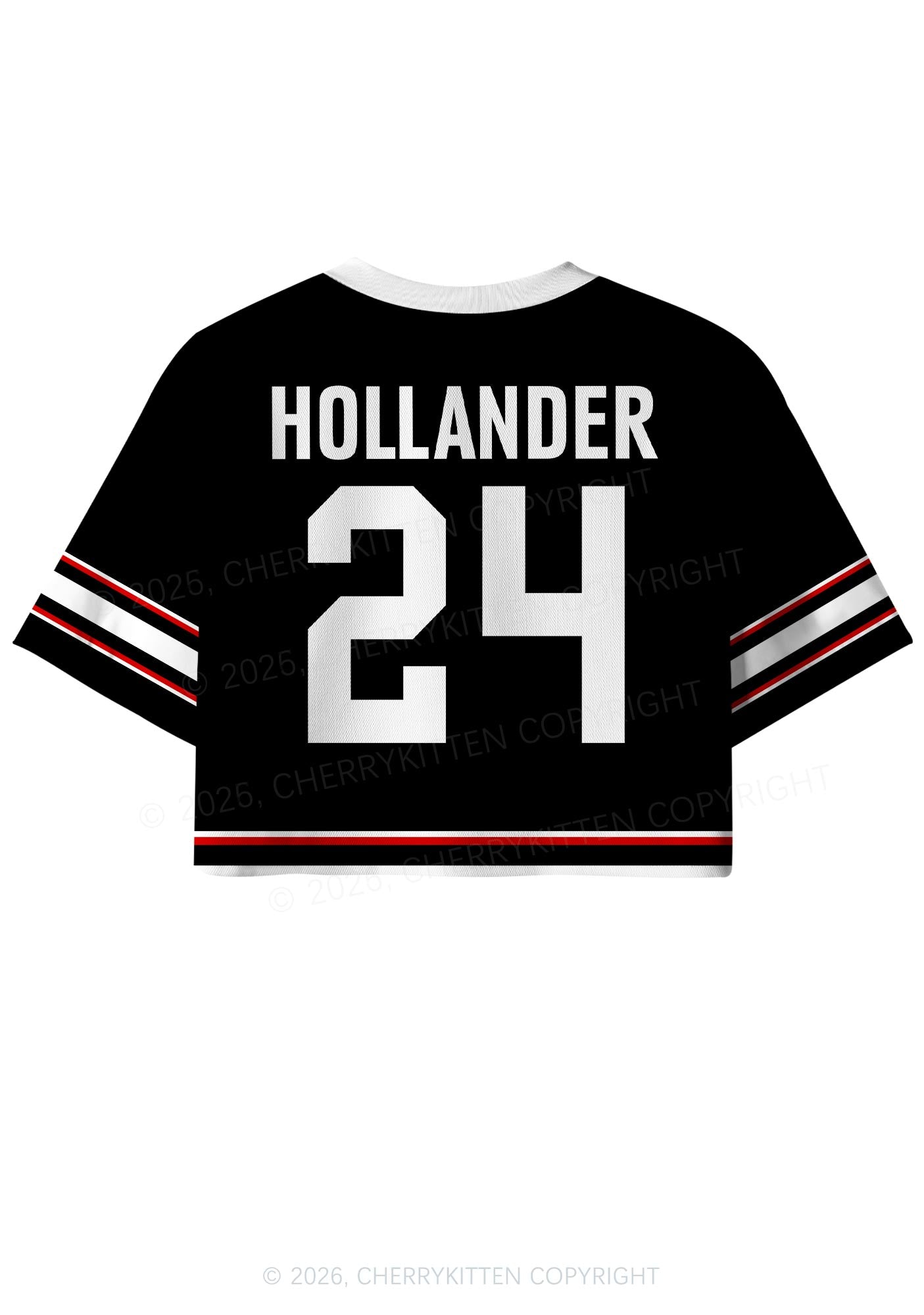 Black Gold HR Y2K Crop Sport Jersey Shirts Cherrykitten