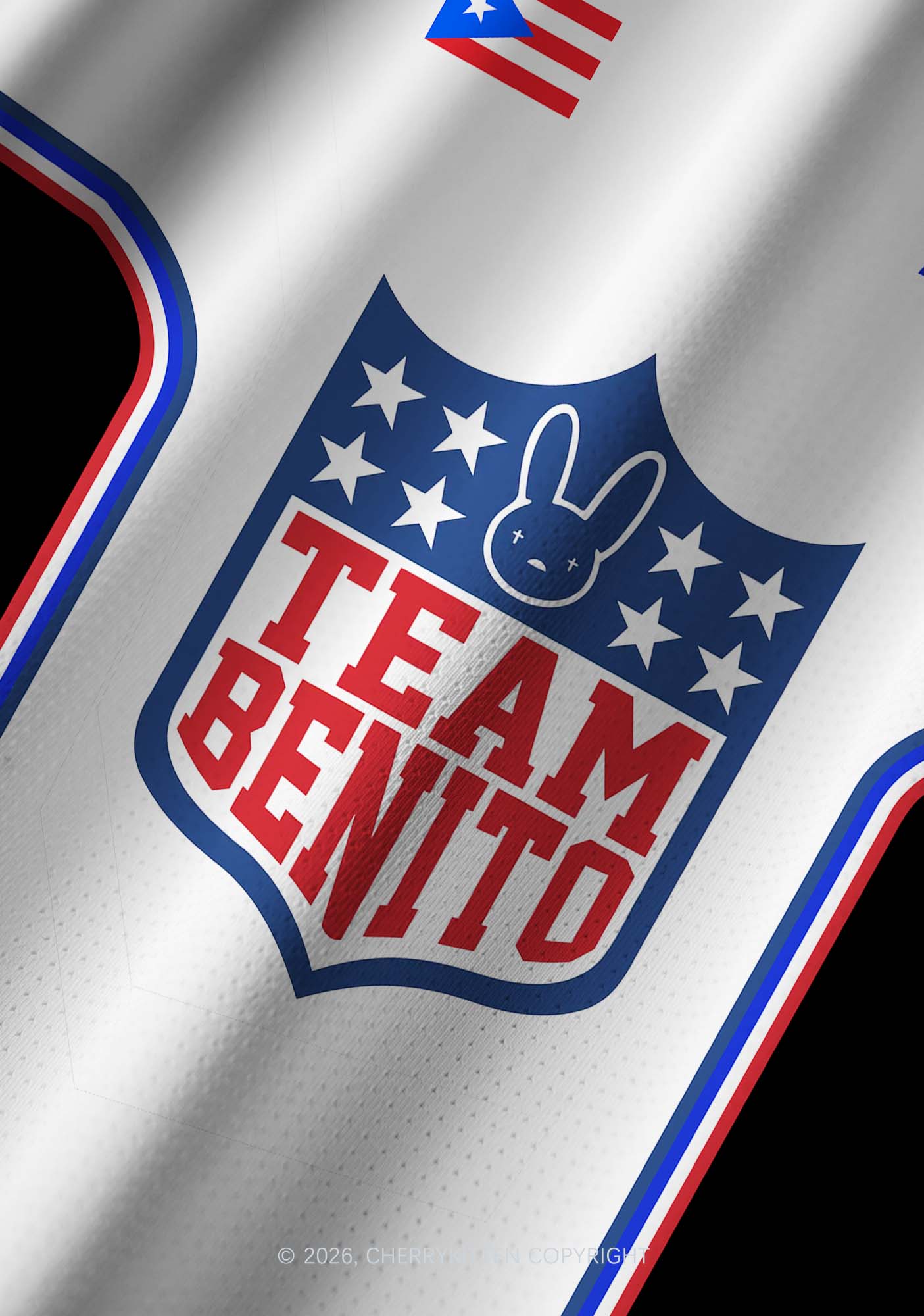 Team Bunny Y2K Football Jersey Shirts Cherrykitten