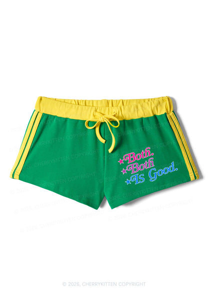Both Is Good Pride Y2K Drawstring Mini Shorts Cherrykitten