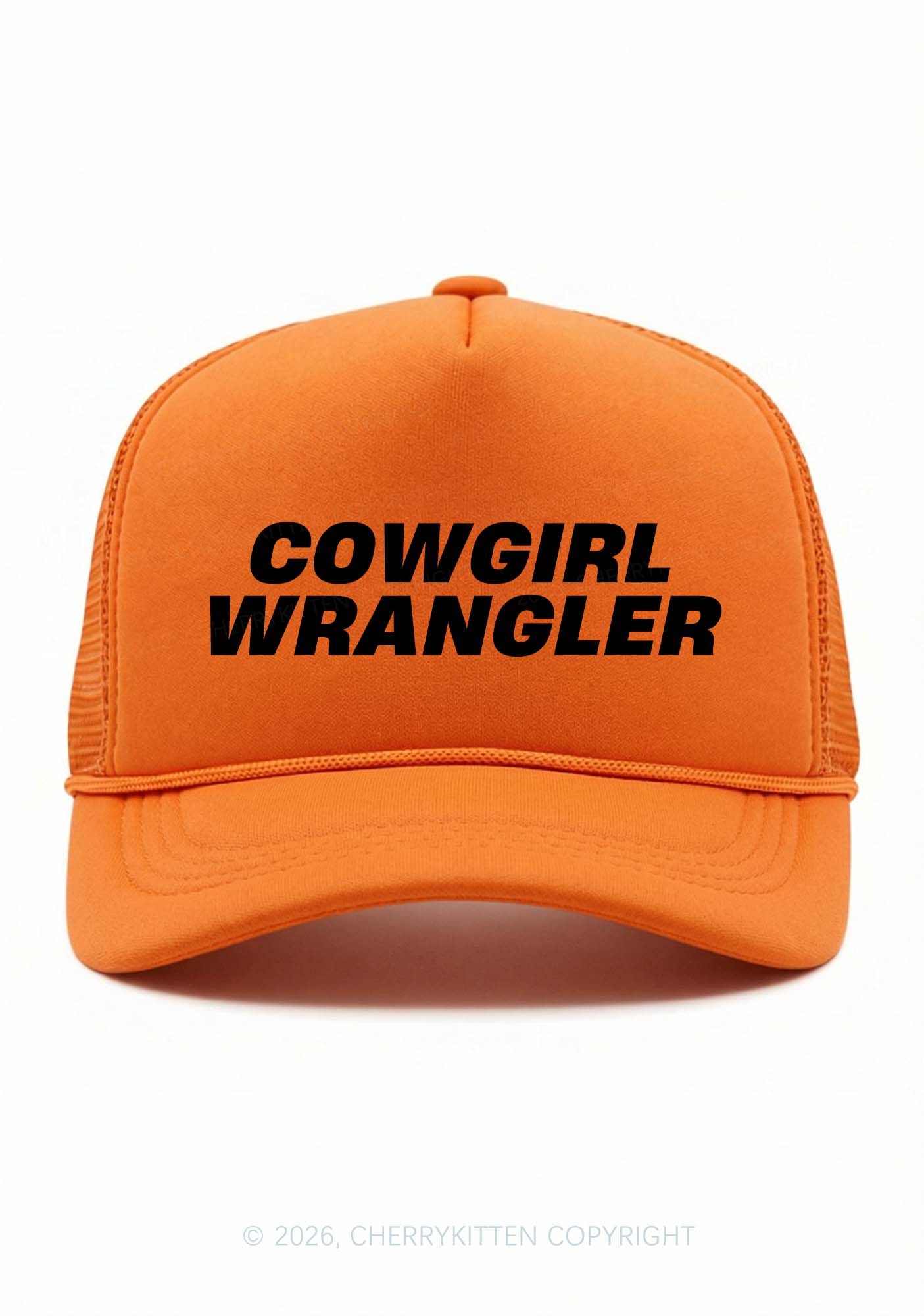 Cowgirl Wrangler Pride Y2K Trucker Hat Cherrykitten