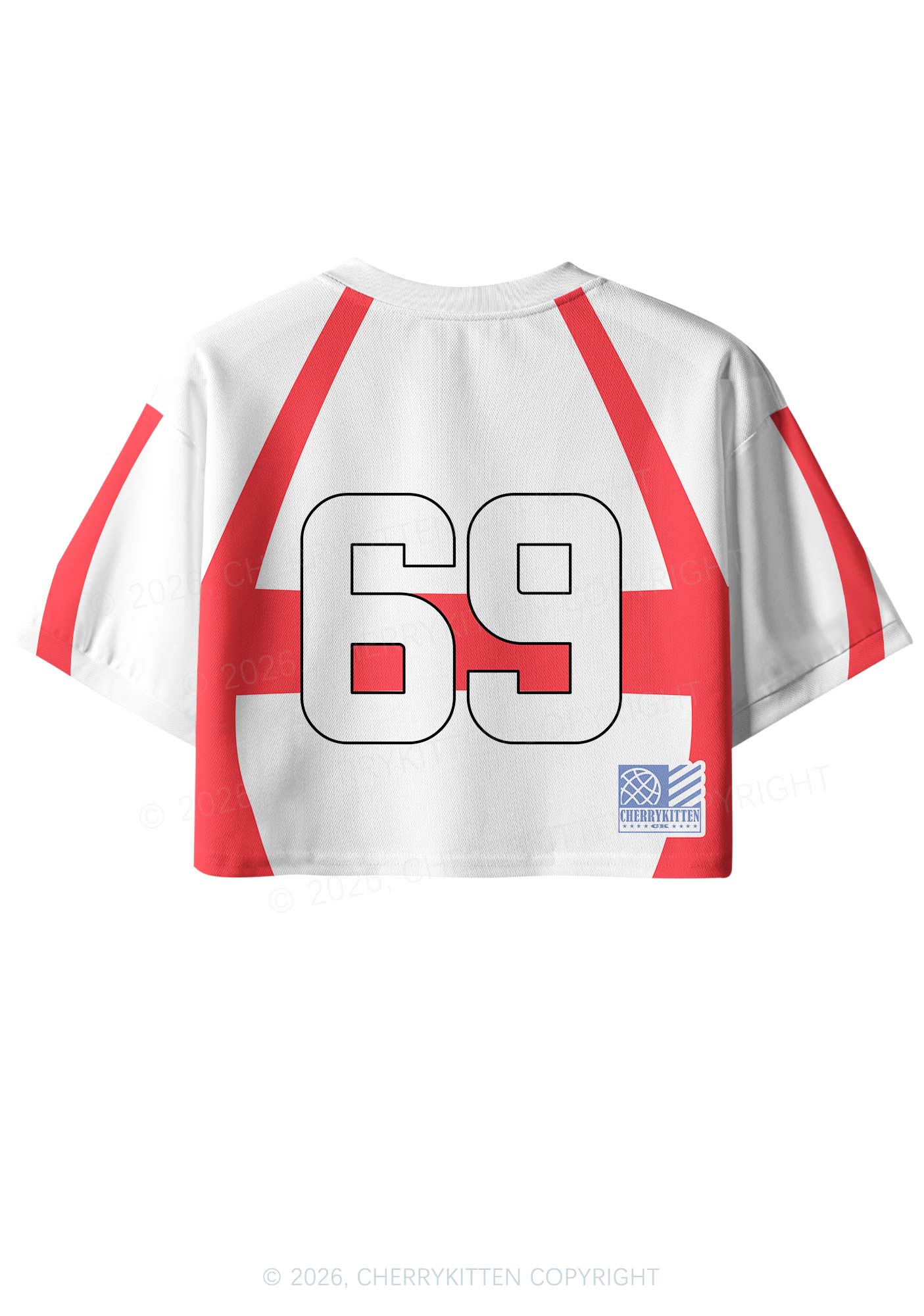 Butch Bait Pride Y2K Crop Sport Jersey Shirts Cherrykitten