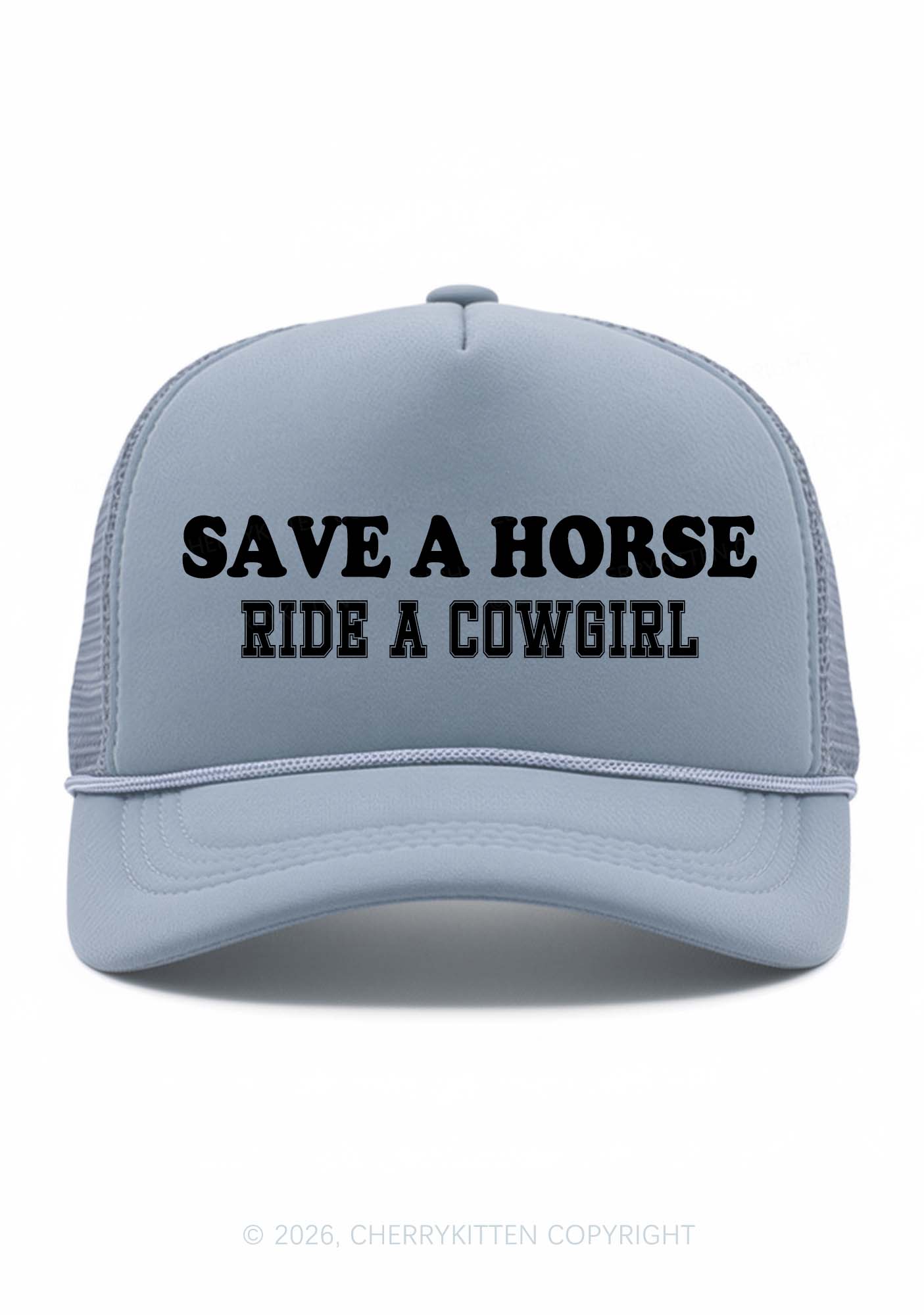Ride A Cowgirl Y2K Trucker Hat Cherrykitten