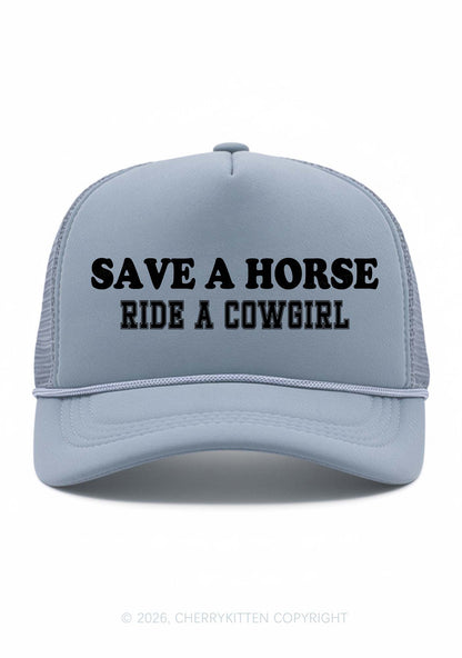 Ride A Cowgirl Y2K Trucker Hat Cherrykitten