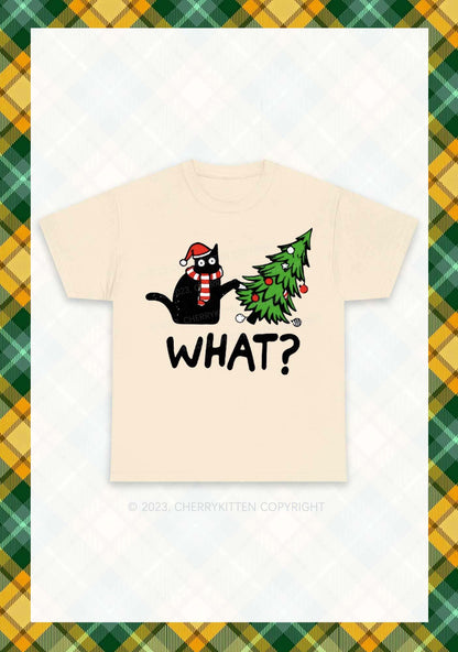 What Christmas Tree Chunky Shirt Cherrykitten
