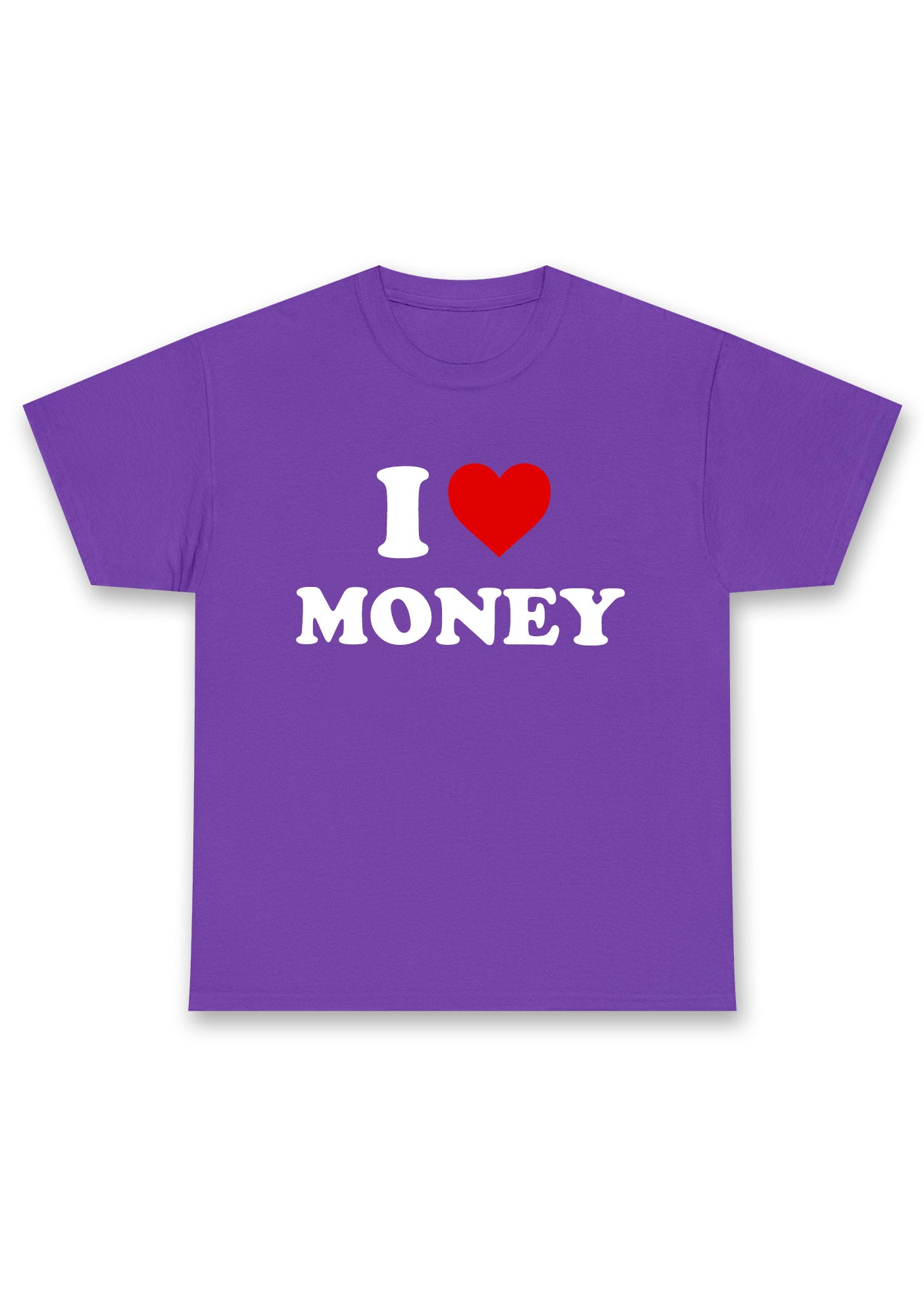 I Love Money Chunky Shirt