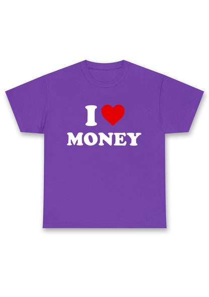I Love Money Chunky Shirt