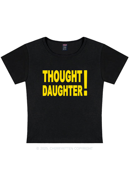 Thought Daughter Y2K Baby Tee Cherrykitten