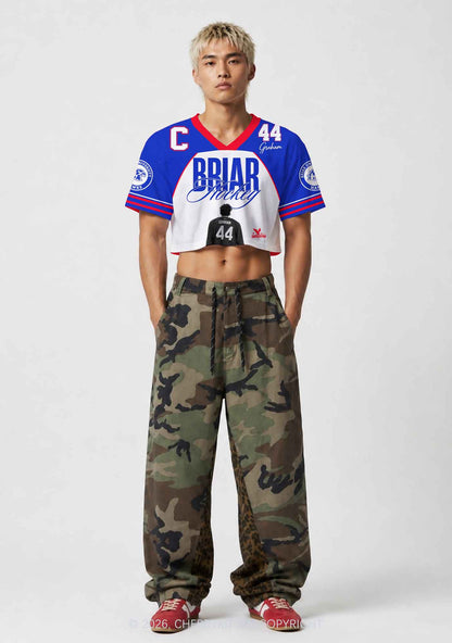 Legend Silhouette GG Y2K Crop Sport Jersey Shirts Cherrykitten
