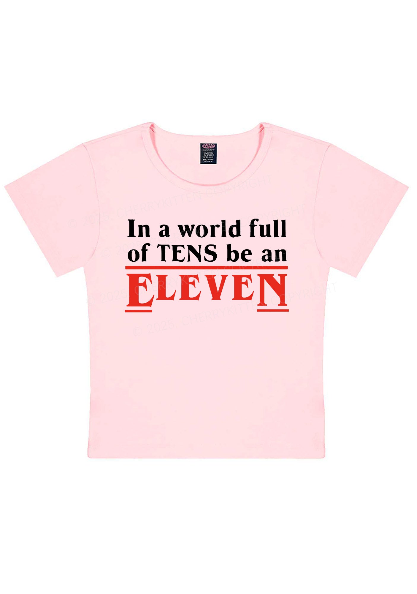 Be An Eleven Y2K Baby Tee Cherrykitten