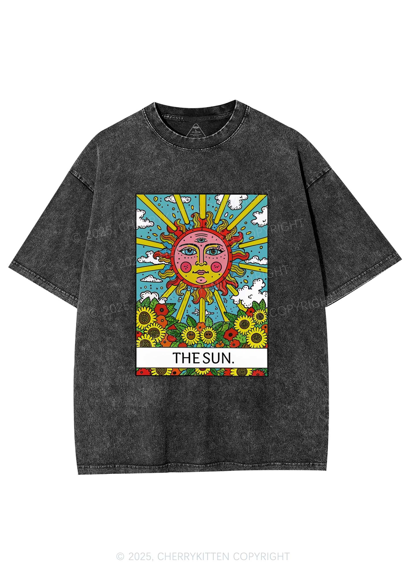 The Sun Y2K Washed Tee Cherrykitten