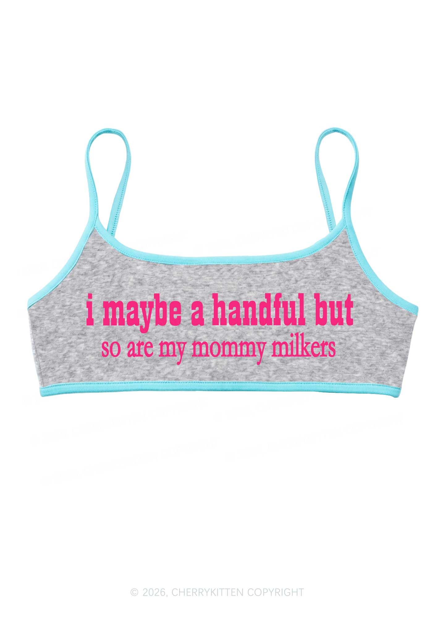 Handful Mommy Milkers Y2K Super Crop Cami Cherrykitten