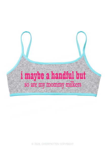 Handful Mommy Milkers Y2K Super Crop Cami Cherrykitten