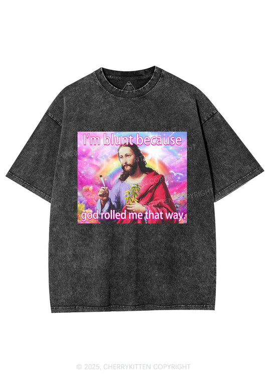 Im Blunt Y2K Shirts Washed Tee Cherrykitten