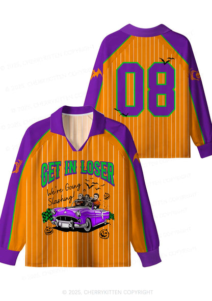 Halloween Custom Get In Loser Y2K Sport Long Sleeve Jersey Shirts Cherrykitten