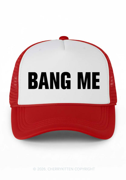 Bang Me Y2K Colorblock Trucker Hat Cherrykitten