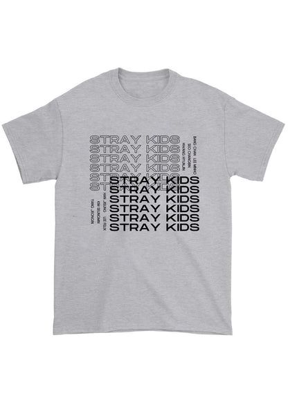 Skz Rectangle Skz Kpop Chunky Shirt