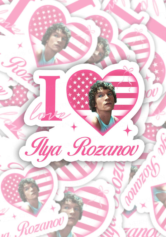 I Love IR HR 1pc Y2K Sticker Cherrykitten