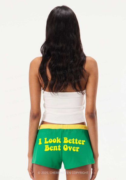 Look Better Bent Over Y2K Drawstring Mini Shorts Cherrykitten