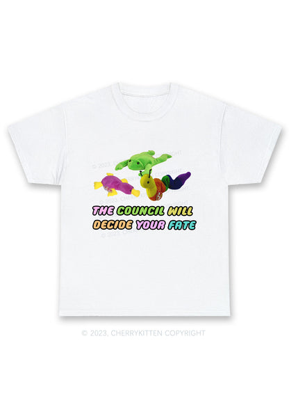 The Council Will Decide Your Fate Chunky Shirt