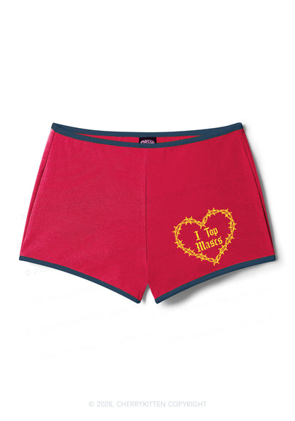 I Top Mascs Pride Y2K Booty Shorts Cherrykitten