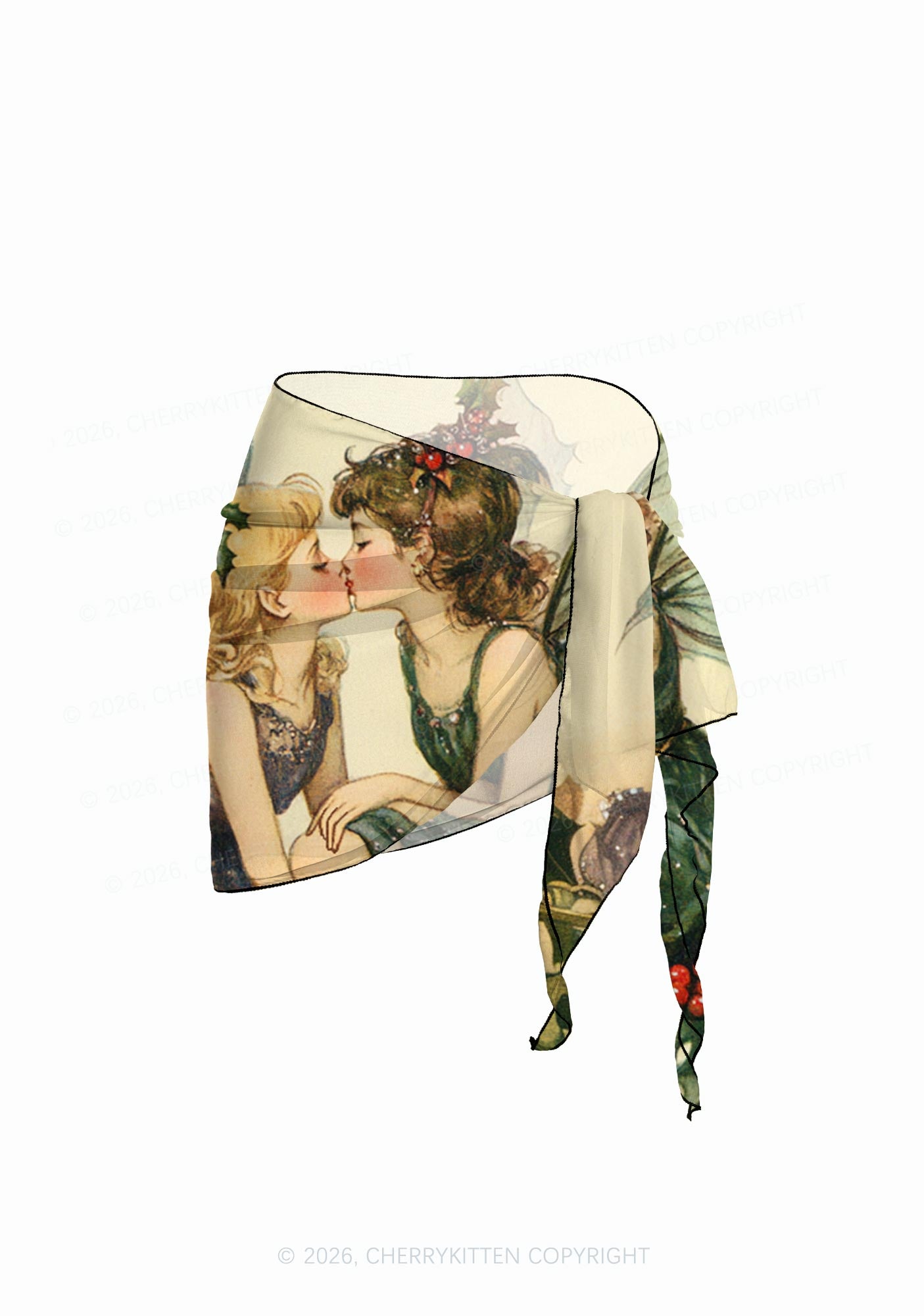 Fairy Kiss Pride Y2K Print Bikini Set Cherrykitten