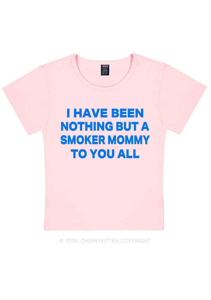 I Have Been A Smoker Mommy Y2K Baby Tee Cherrykitten