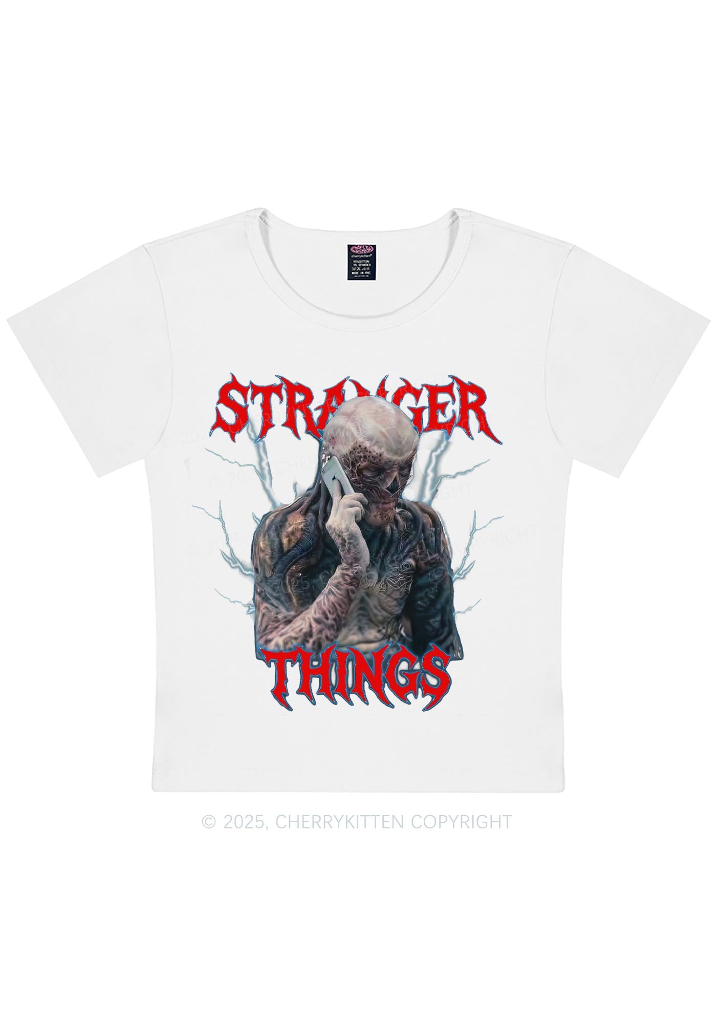 VN On Call Y2K Baby Tee Cherrykitten